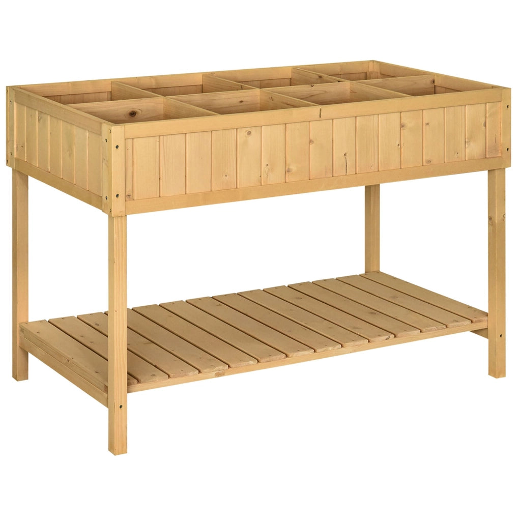 Tavolino da caff¨¨ con scaffale ¨C zephmum ¨C legno 110x46x76 cm