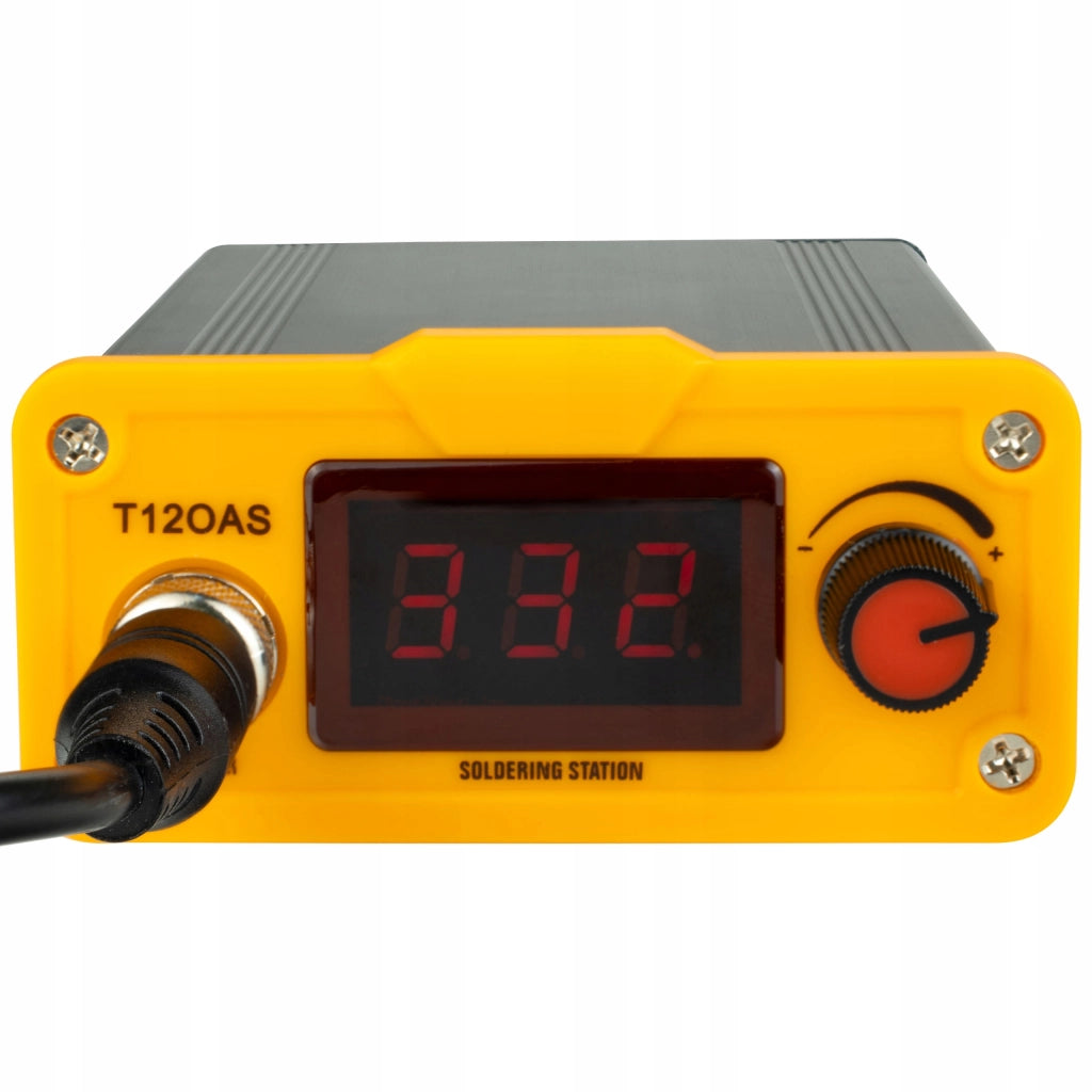 Stazione Saldante LCD 75W Rosfix Orange Akbash T12 – Grotto T12, Funzione SLEEP | Temperatura 200–480°C