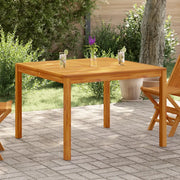 Tavolo da Pranzo da Giardino 110x110x75cm Legno Massello Acacia 366369