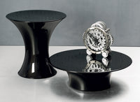 Tavolino da Giardino Componibile Ø37x47 cm in Resina Arkema Olimpo Dove Gray