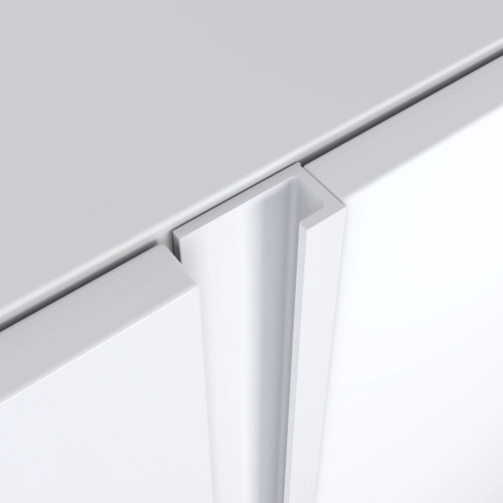 Mobile TV Soggiorno, 212x50x35 cm, Per TV fino a 80", Camino elettrico XXL, LED, Bianco e Rovere soft