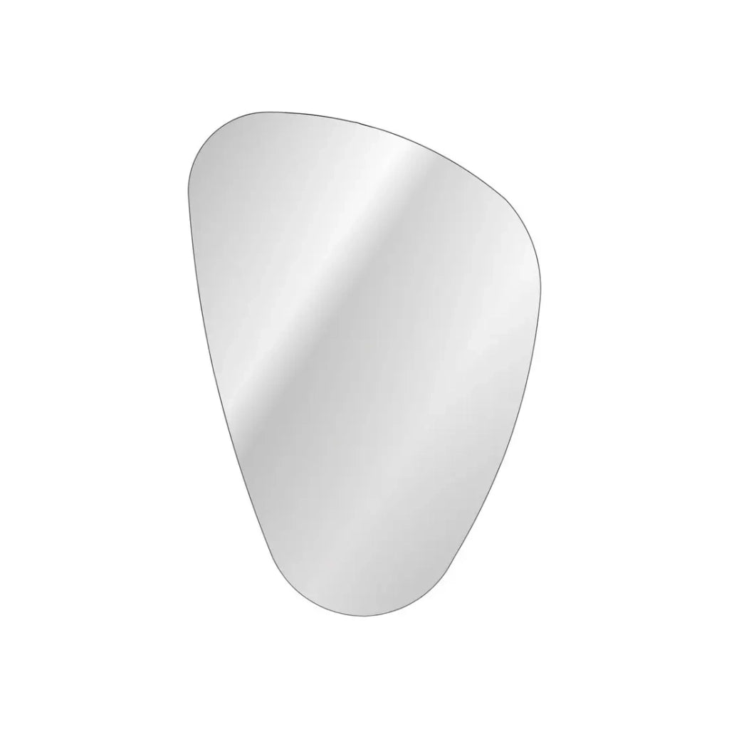 Specchio da bagno LED asimmetrico 80x57 cm design moderno
