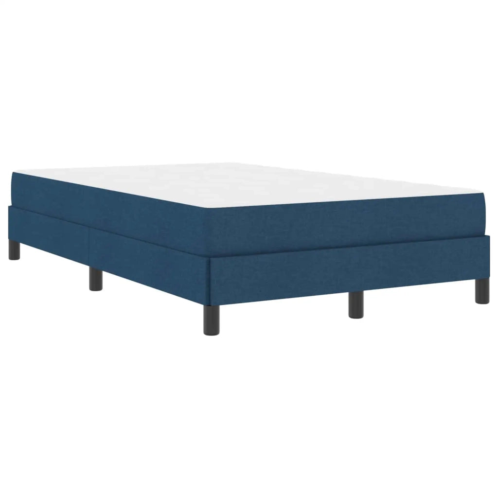 Letto a molle con materasso Blu 120 x 200 cm Tessuto 3398485
