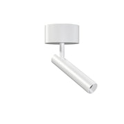 Alp Proiettore LED da Superficie 4,5W 36º 2700K Bianco Opaco, Illuminazione d'Accento per Interni ad Alta Resa Cromatica CRI>90, Design Minimalista