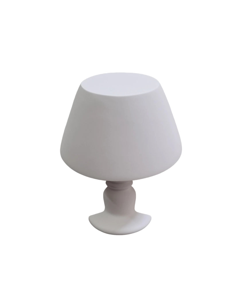 Applique in gesso dal design moderno forma Abatjour con attacco per lampadine E14