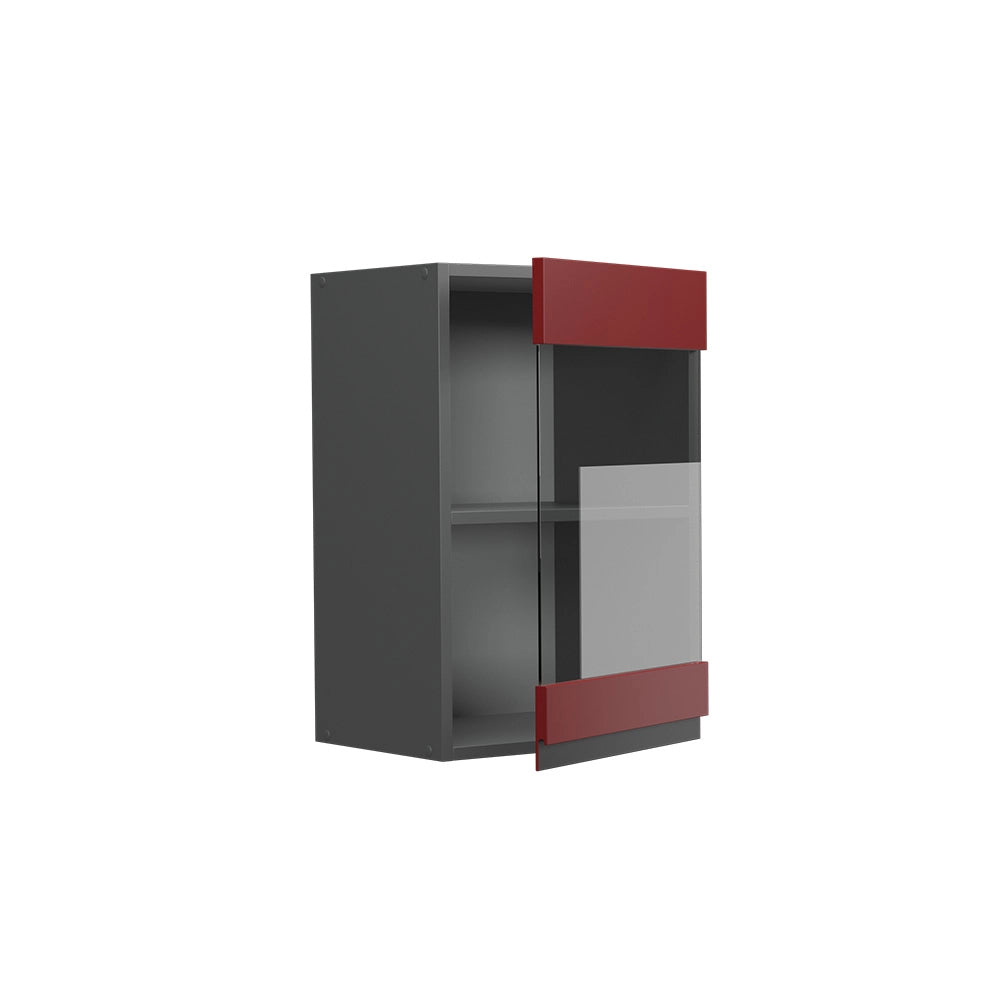 Vicco Mobile alto Rosso 40 cm Forma a J
