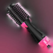Asciugacapelli multifunzione 4 in 1 Föhn Stilista Donna Ventilatore con Ioni Negativi Spazzola a Vapore con Clip per Capelli e Spazzola per la Massaggio con Tasca di Riposo per Capelli Saldi e Ricci.