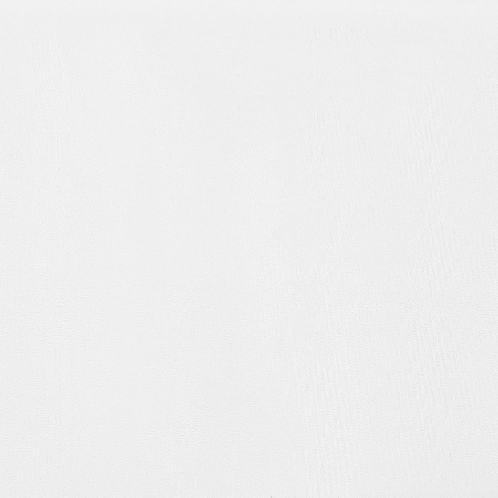 Letto 160 x 200 cm telaio a doghe in velluto bianco contemporaneo