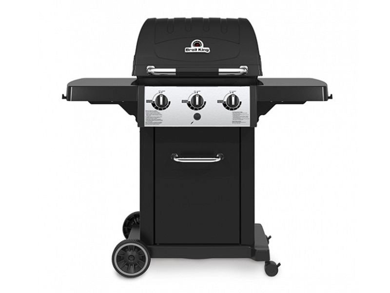 Barbecue a gas Broil King Royal 320 Shadow 3 bruciatori 8.80 kW griglie ghisa