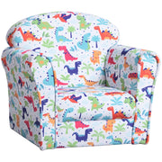 Poltrona per Bambini Dinosauri ¨C Zephmum ¨C Multicolore 50x39x44 cm