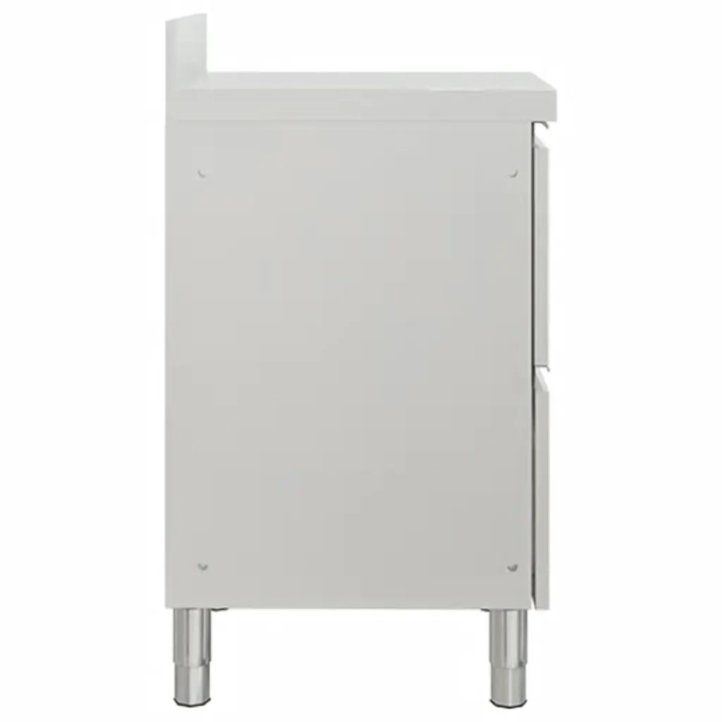 Mobili da cucina commerciali con 2 cassetti 2 pz 50x60x96 cm 3081933