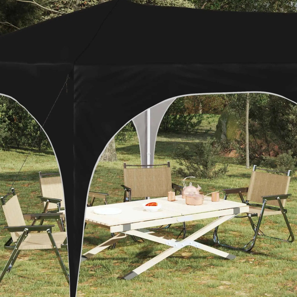 Tenda per feste a pop-up Nero 575 x 288 x 245 cm Tessuto Oxford 42019887