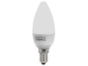 10pz lampada a led oliva e14  luce calda 3,5 w cod:ferx.vit36547