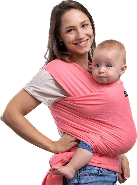 Draagdoek per neonato, slancio per neonati, tessuto elastico, disponibile in 5 colori