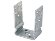 STAFFA A PAVIMENTO AD AVVITARE PER TRAVE ART.791  mm.91x60x125  spessore mm.5    ALDEGHI