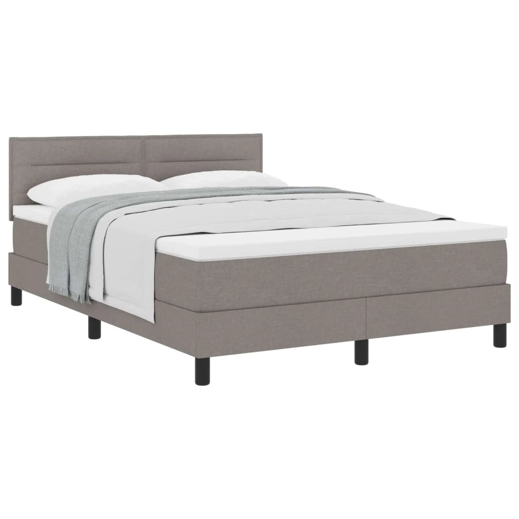 Letto a molle con testiera Talpa 140 x 190 cm Tessuto 3338612
