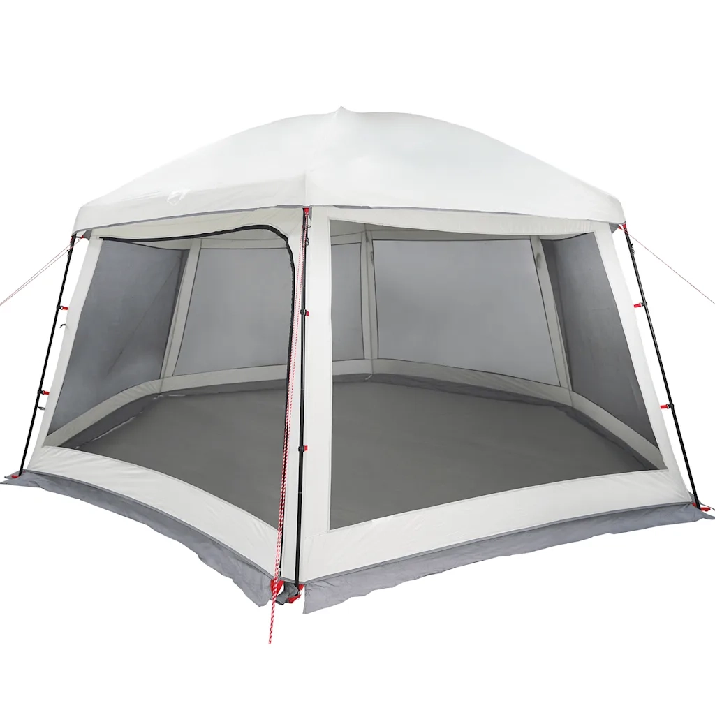 Tenda da piscina con Patta Rimovibile&Pareti in Rete-Tenda per Piscina 512x458 cm 556587
