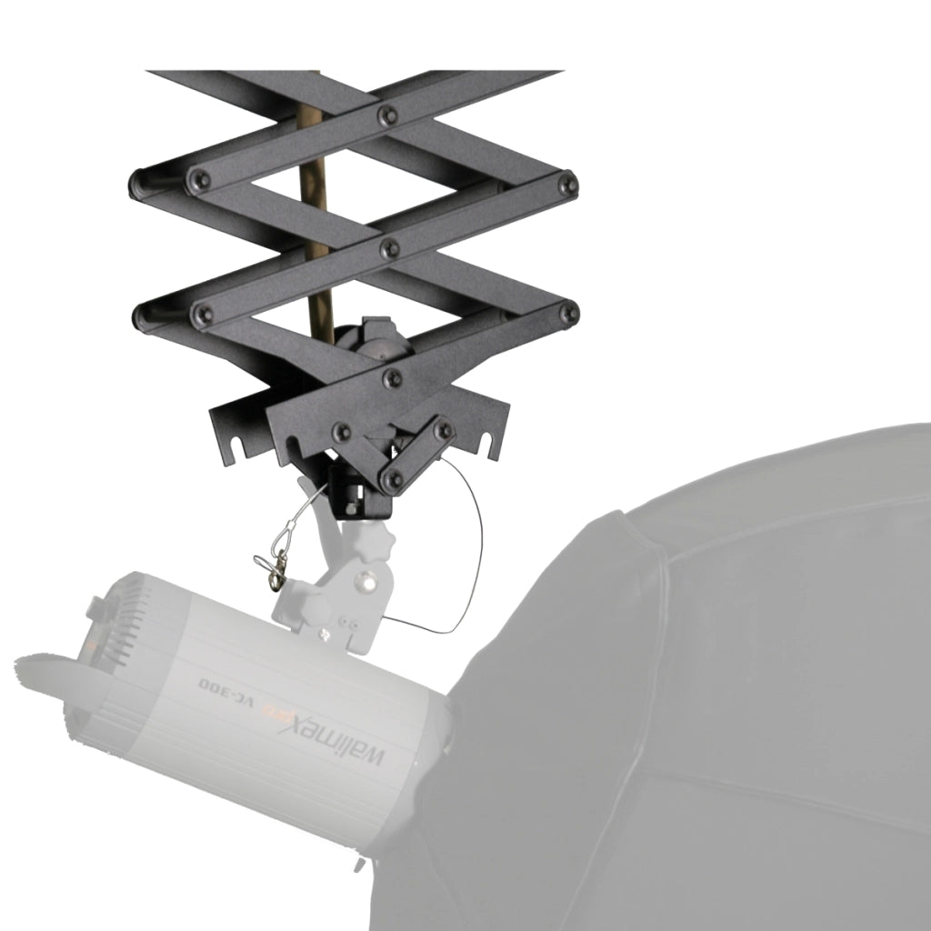 Walimex Sistema di guide a soffitto 4x3m, con 3 forbici