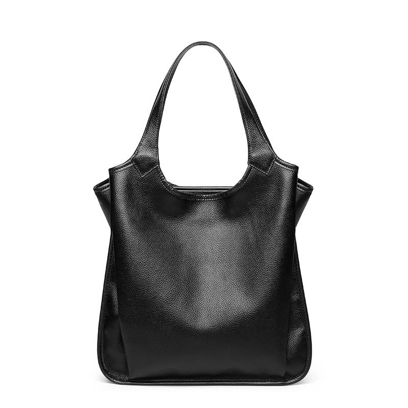 Borse da donna alla moda in vera pelle, nere