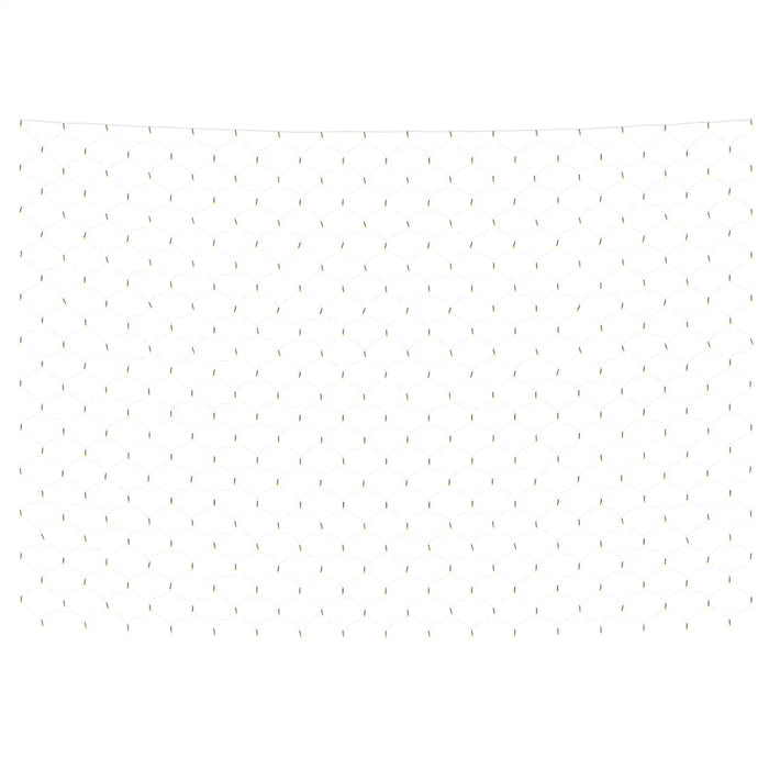 Luci di Natale Rete Bianco Caldo 3x3m 306 LED Interni Esterni 328778