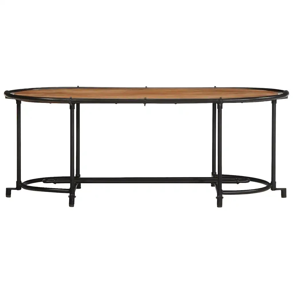 Tavolino da Salotto 110x55x40 cm in Legno Massello di Acacia 4013498