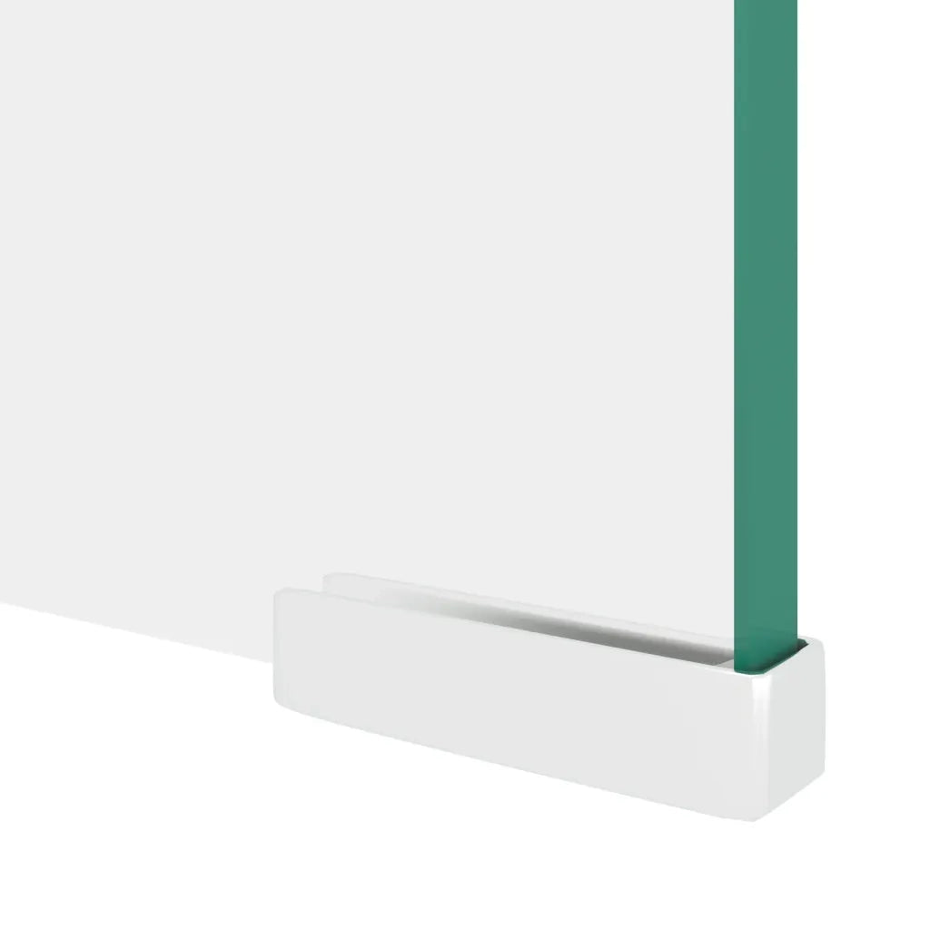 Mobile/Rialzo Porta TV-Supporto per TV in Vetro Trasparente 90x30x13 cm