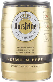 Warsteiner premium beer birra in fusto da 5 litri