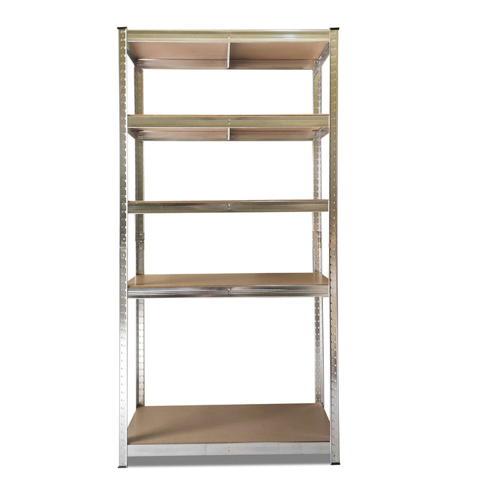 Scaffale in metallo zincato 875kg 5 ripiani 180x90x40cm Nyana Home