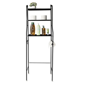 Mensola bagno sopra wc 3 altezze Nero Nyana Home