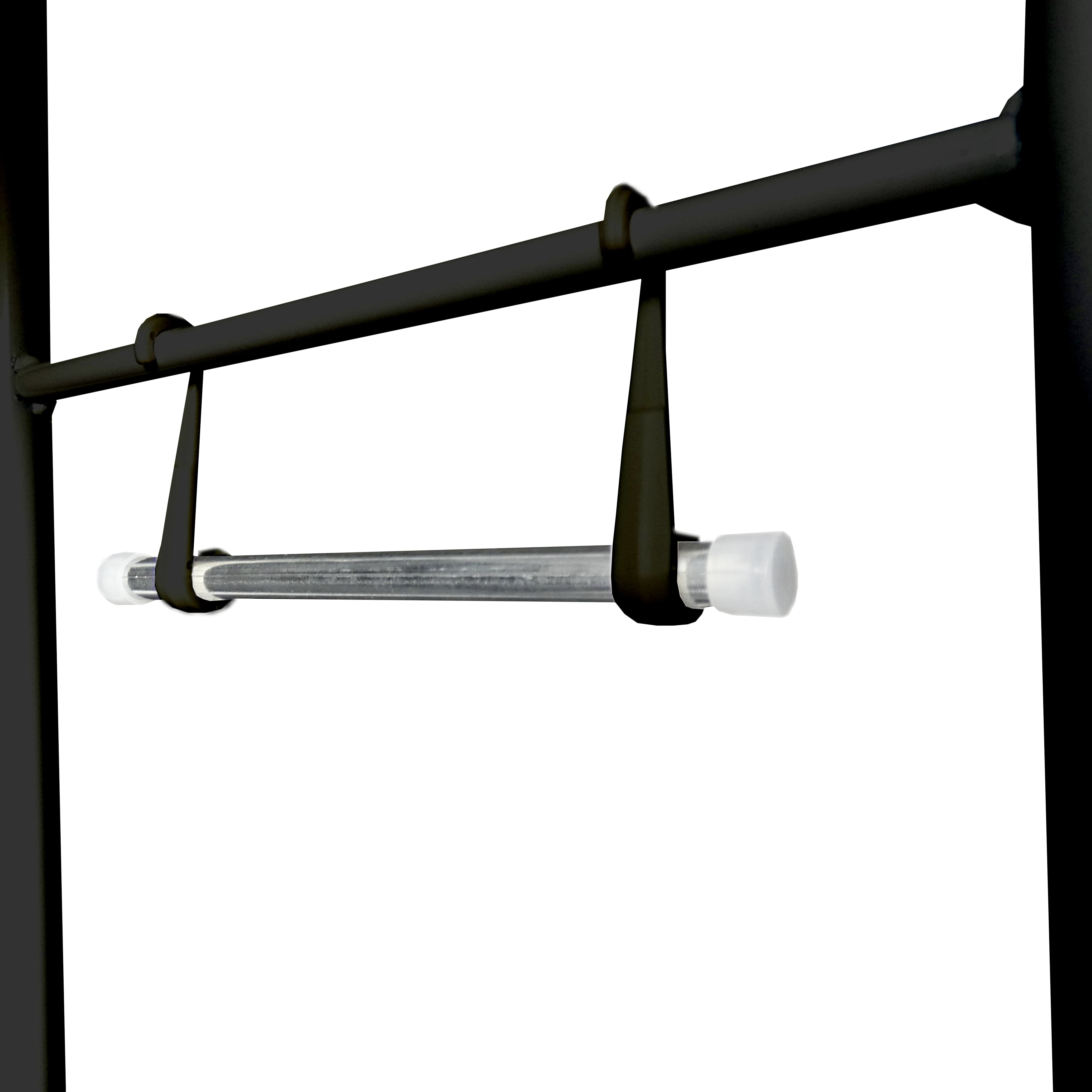 Mensola bagno sopra wc 3 altezze Nero Nyana Home