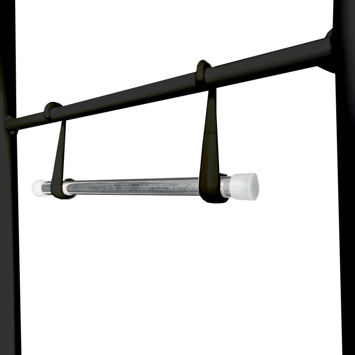 Mensola bagno sopra wc 3 altezze Nero Nyana Home