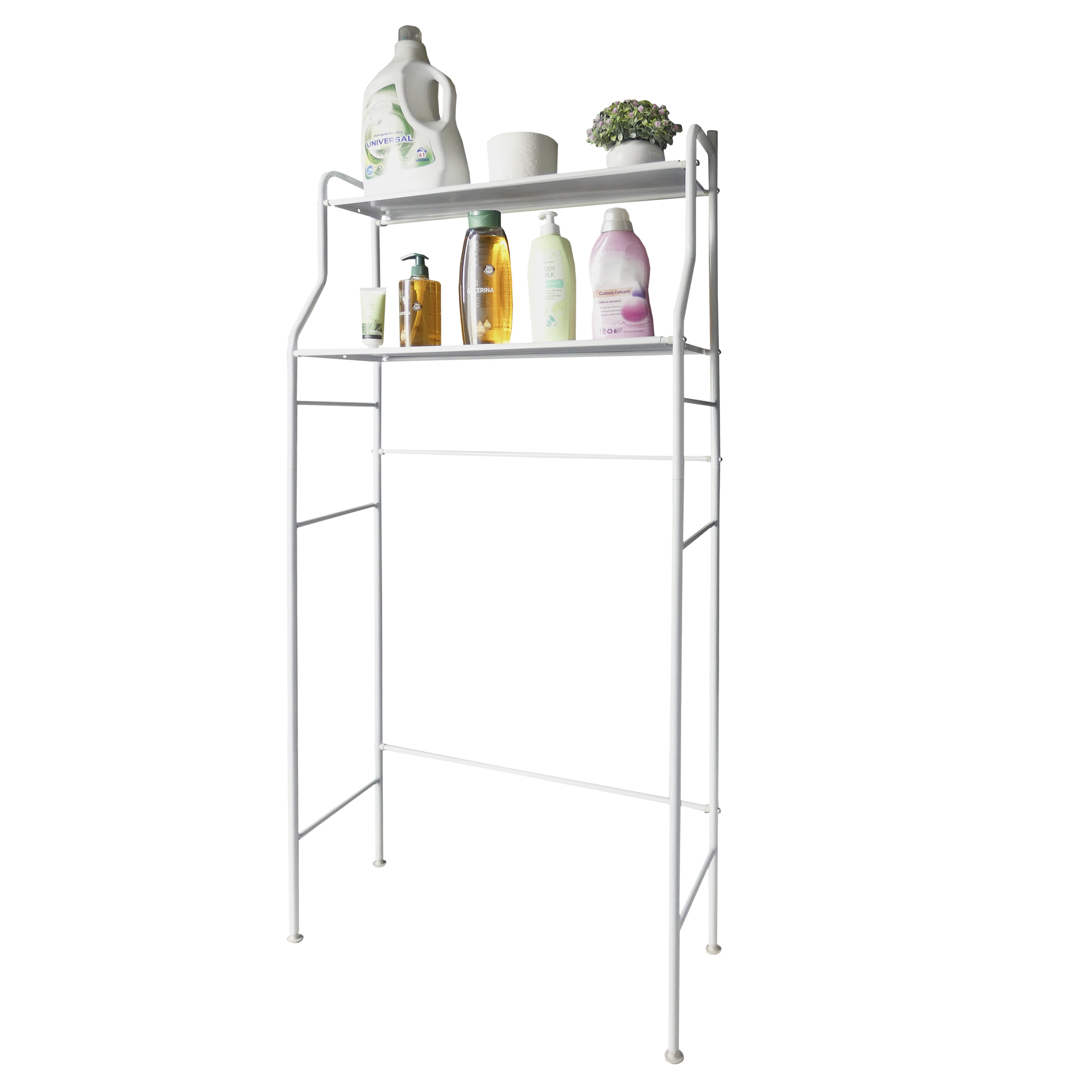 Mensola Multiuso su Lavatrice 2 Altezze Bianco Nyana Home