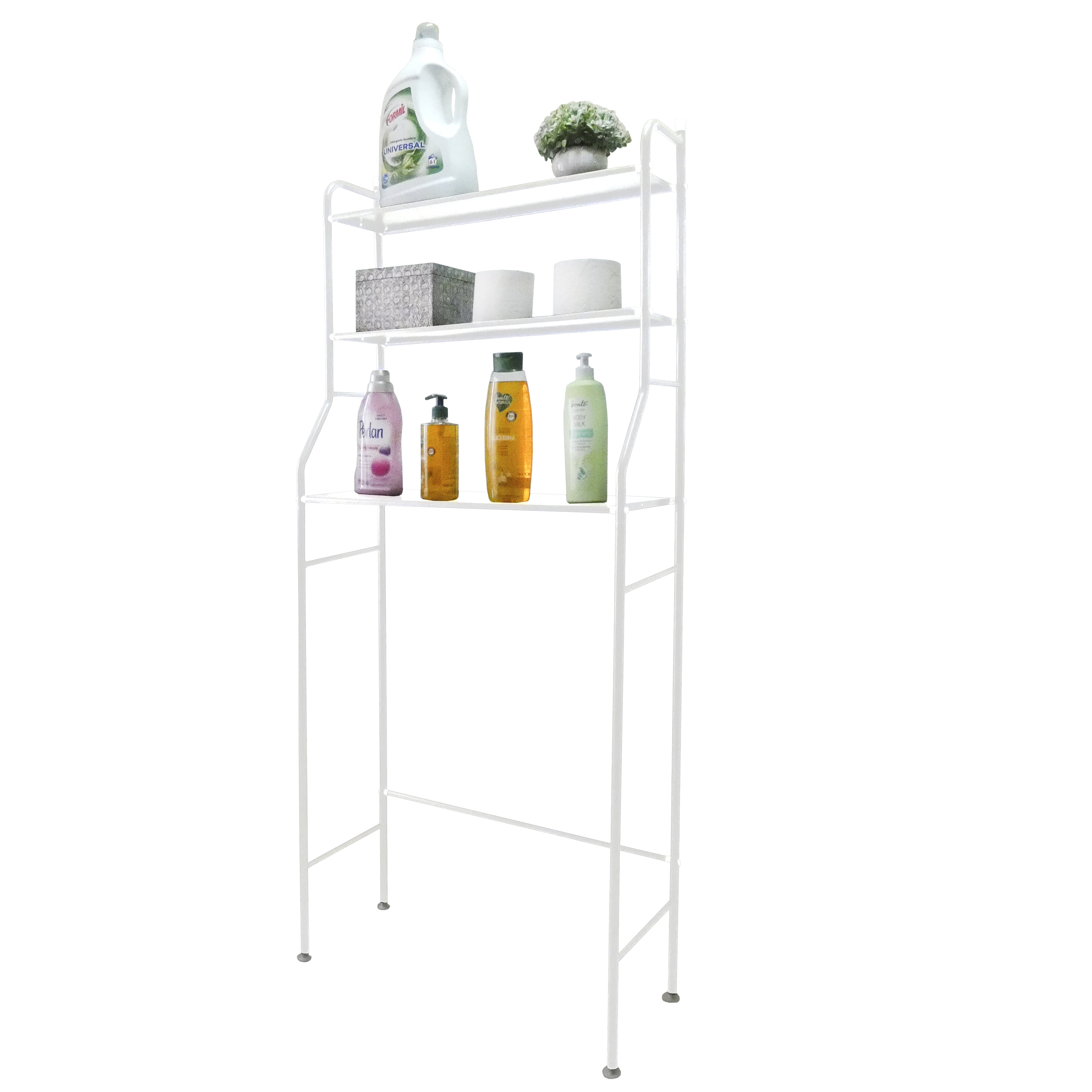 Mensola Multiuso su Lavatrice 3 Altezze Bianco Nyana Home