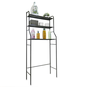 Mensola Multiuso su Lavatrice 3 Altezze Nero Nyana Home