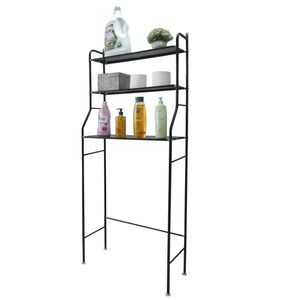 Mensola Multiuso su Lavatrice 3 Altezze Nero Nyana Home