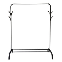 Stender Appendiabiti in Metallo 6 Grucce 150x110x40 Nero Nyana Home