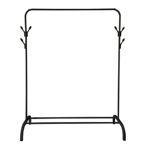 Stender Appendiabiti in Metallo 6 Grucce 150x110x40 Nero Nyana Home