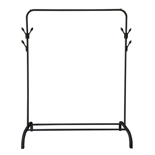 Stender Appendiabiti in Metallo 6 Grucce 150x110x40 Nero Nyana Home