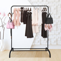 Stender Appendiabiti in Metallo 6 Grucce 150x110x40 Nero Nyana Home