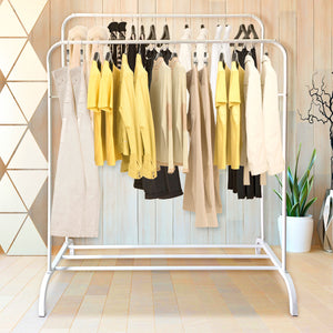 Stender Appendiabiti Doppio in Metallo Bianco 150x110x 54 Nyana Home