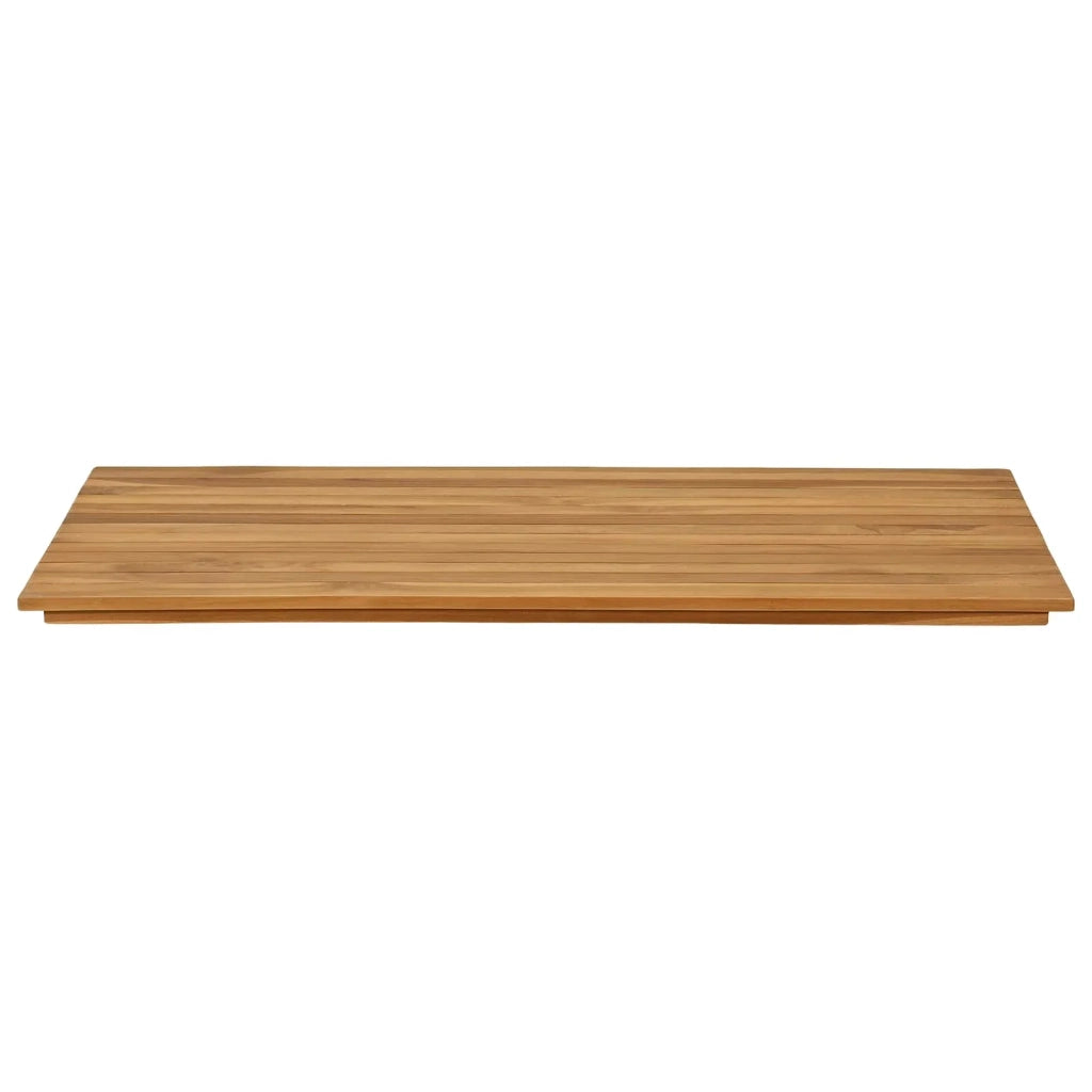 Piano del tavolo 100 x 50 x 3,5 cm Rettangolare Naturale 42033157