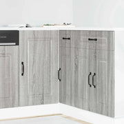 Base da Cucina Kalmar Grigio Sonoma in Legno Multistrato 854324