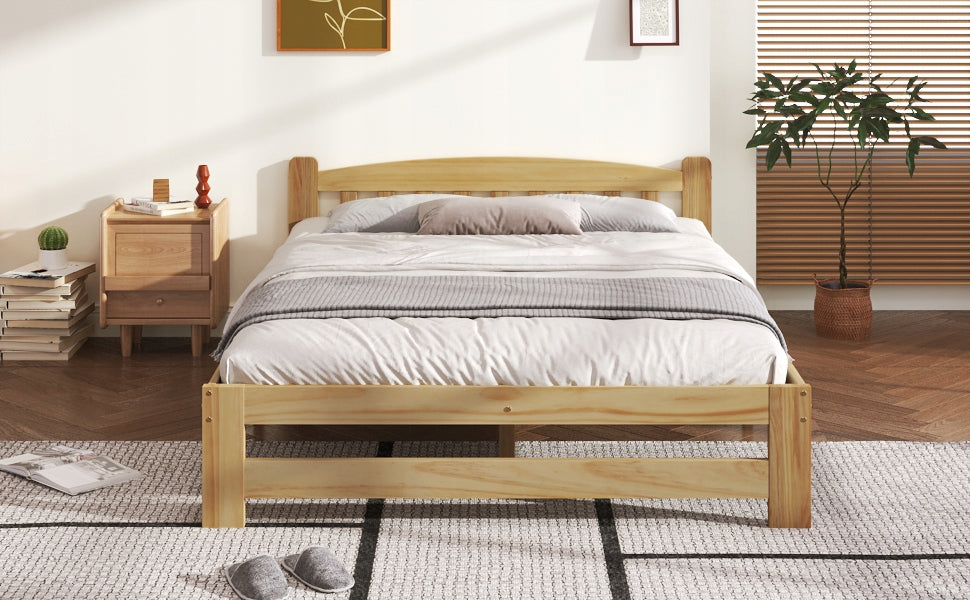 Letto Futon Doppio - Xylo - 140x200 - Legno, Senza Materasso