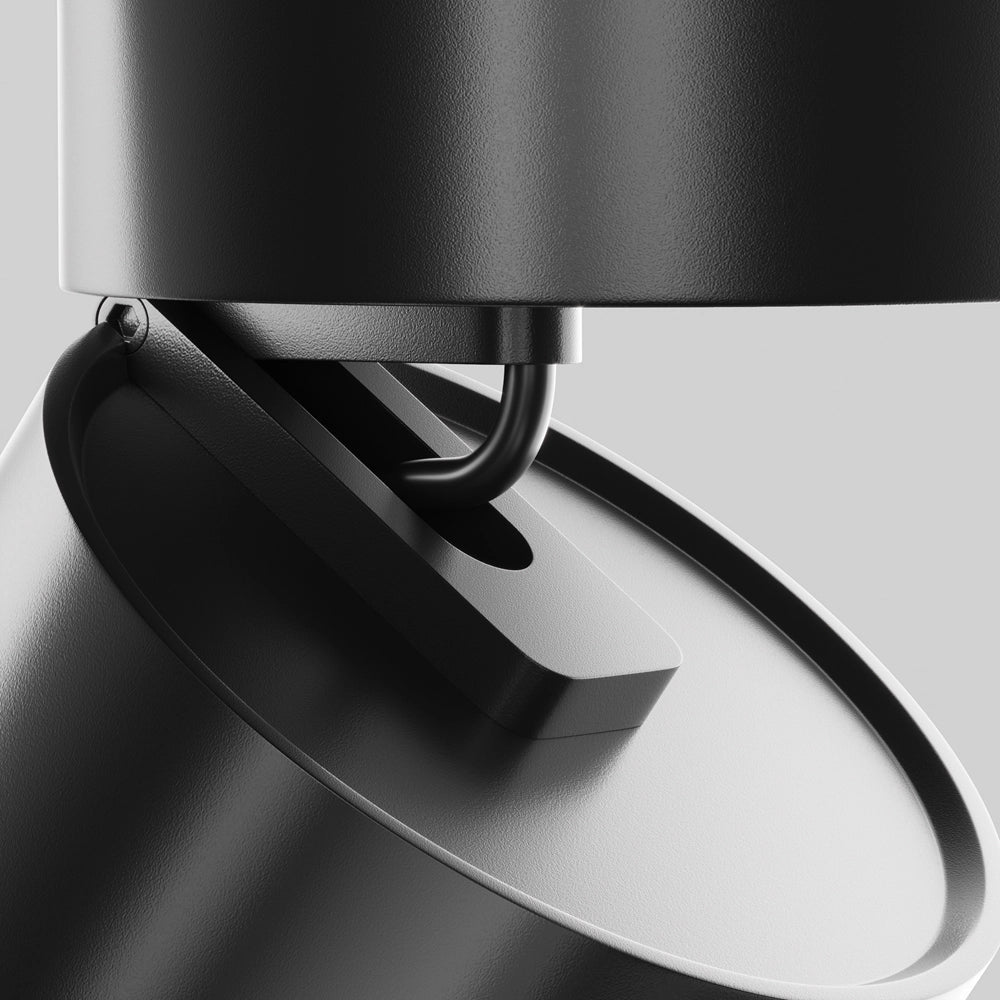 Maytoni Onda plafoniera LED nera 12W 4000K 8,5cm IP20