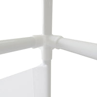 Appendiabiti Ingresso Corridoio Nyana Home 4 Ripiani 8 Appendiabiti Bianco