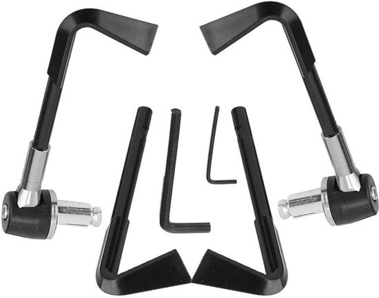 Supporto Manubrio - Protezione Manubrio CNC per Motocicletta - 22MM - Lega di Alluminio/Plastica - Facile da Installare - Protezione Motocicletta