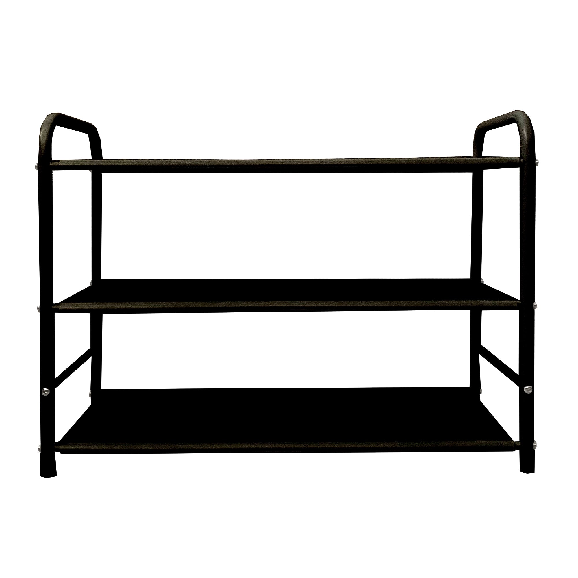 Scarpiera metallica 12 paia Nero Nyana Home