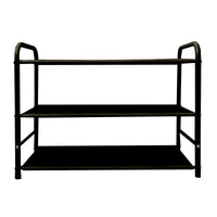 Scarpiera metallica 12 paia Nero Nyana Home