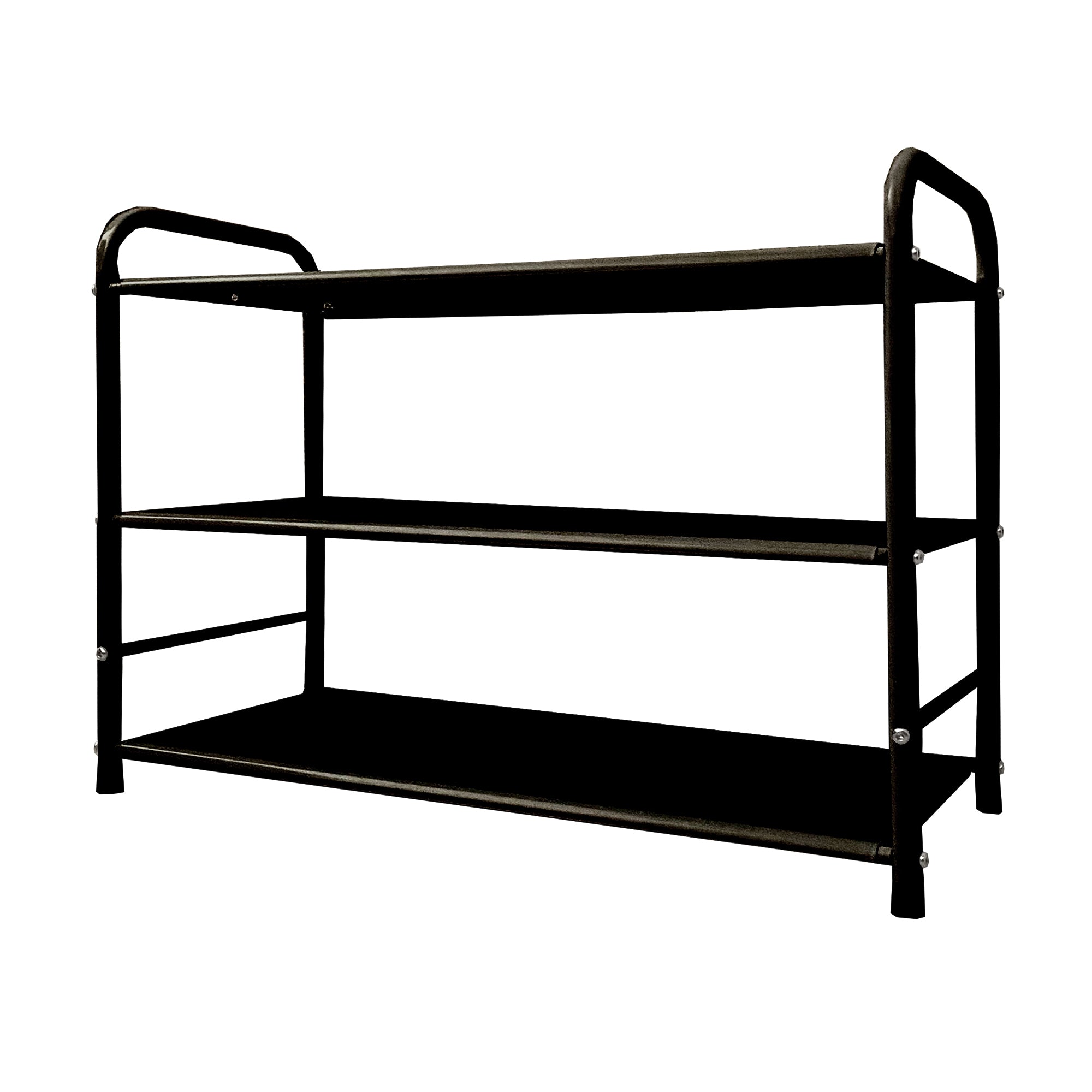 Scarpiera metallica 12 paia Nero Nyana Home