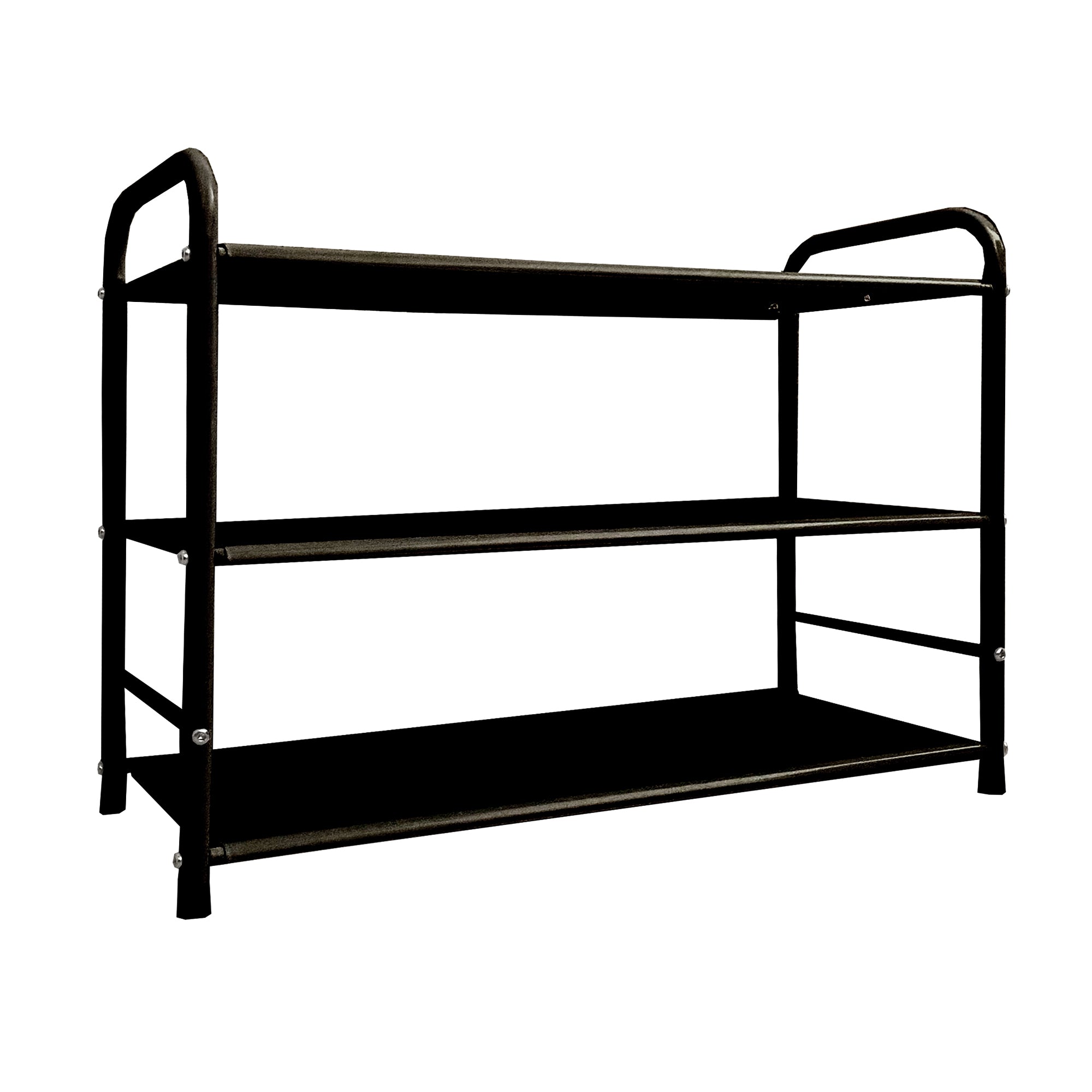 Scarpiera metallica 12 paia Nero Nyana Home